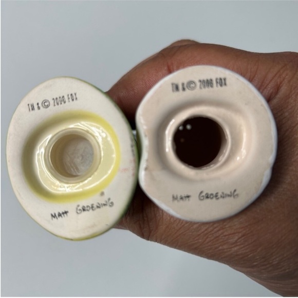 Fox Marge and Homer Simpson Salt & Pepper Shakers Host Pick - Picture 10 of 16